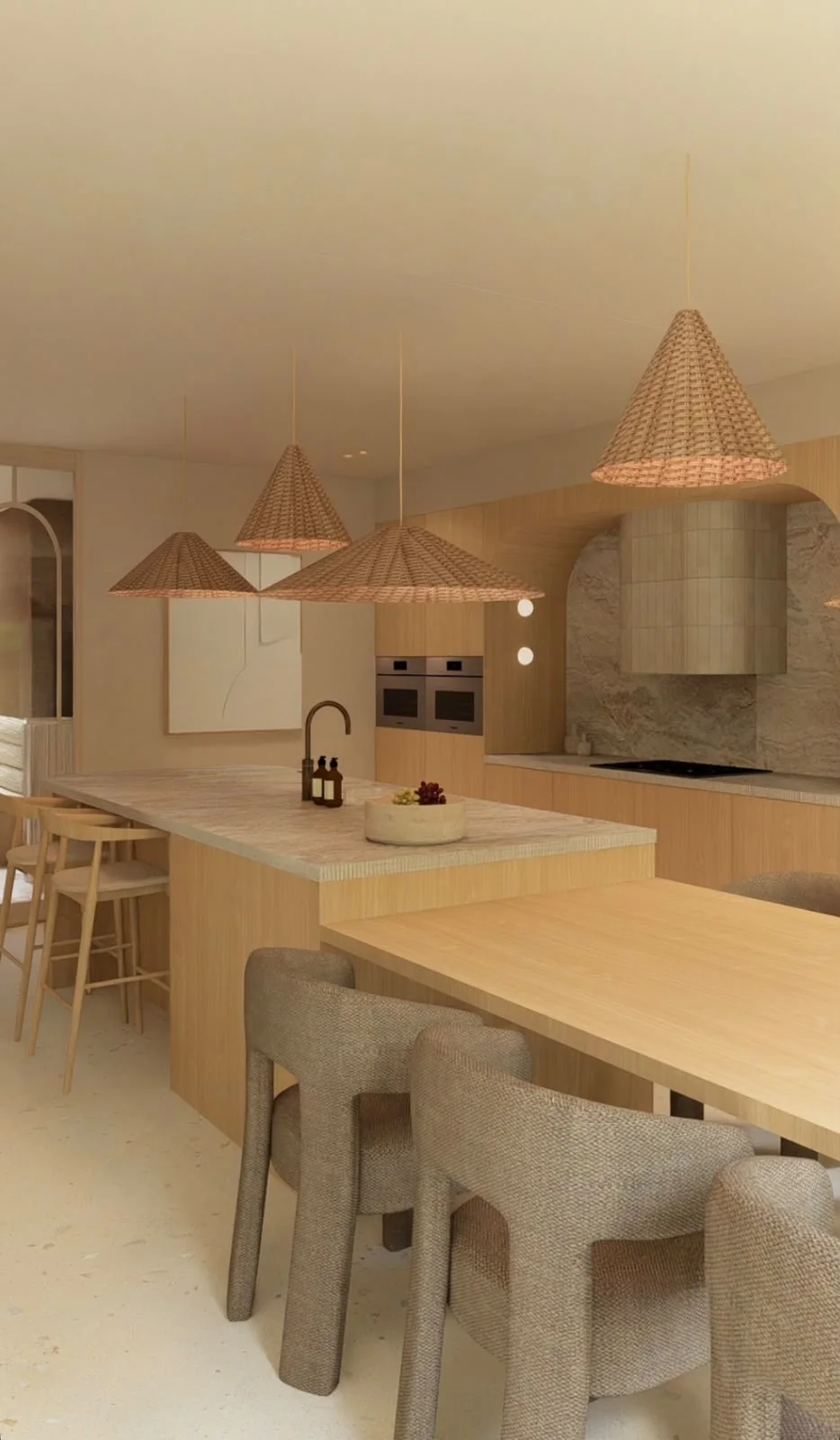 Cocina y comedor