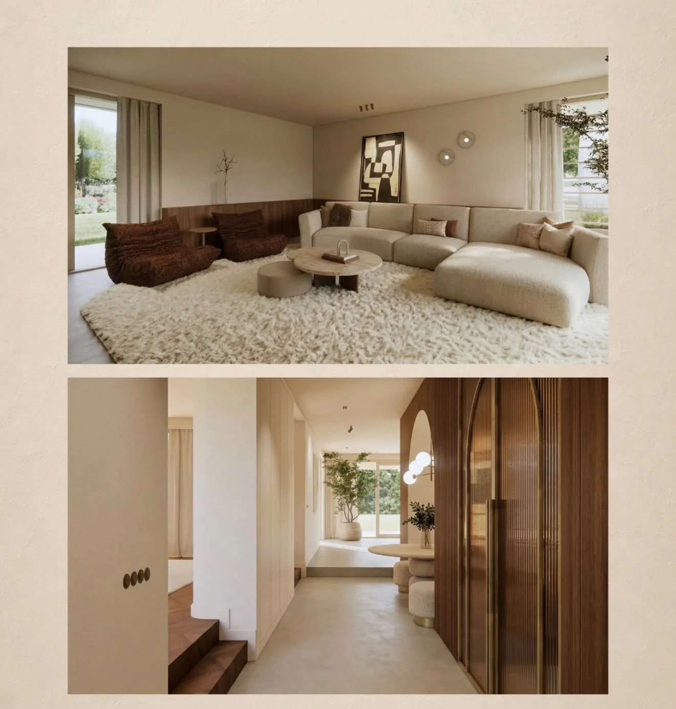 Sala y recibidor